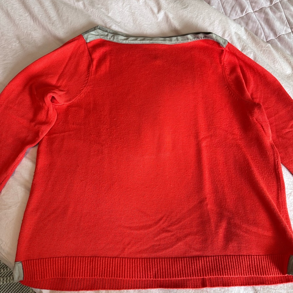 Ralph Lauren Vibrant Red Crew Neck Sweater